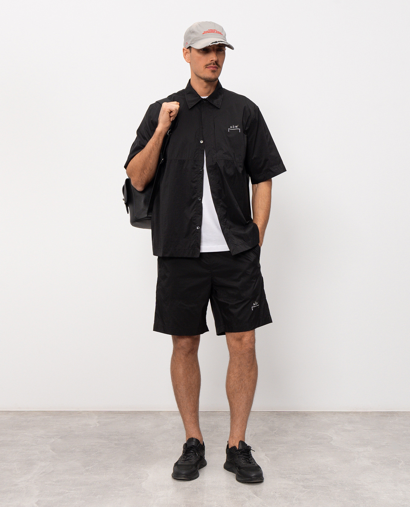 

Balfron black shorts A Cold Wall