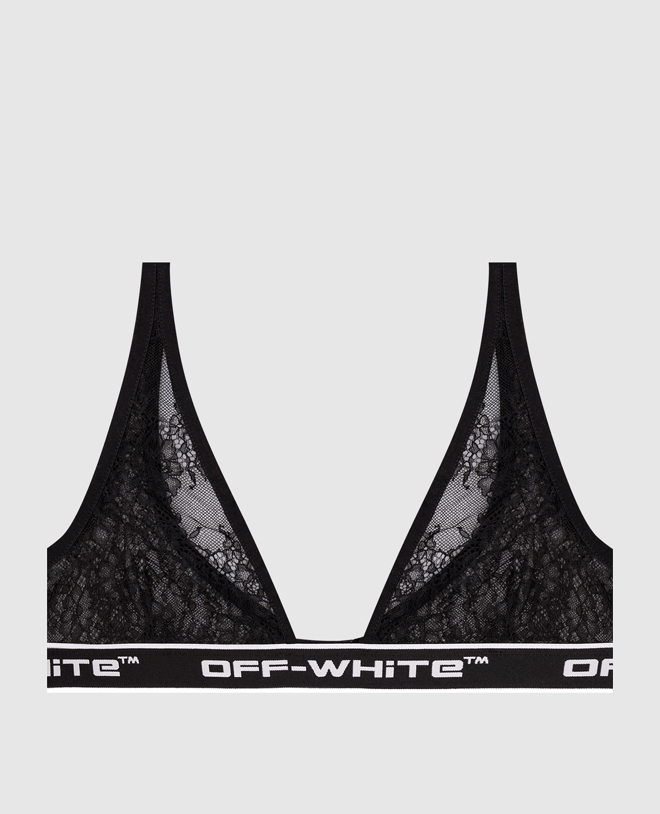 

Black lace bralette Off-White