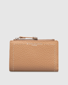 Gianni Chiarini Beige leather wallet with logo PF6003TKL