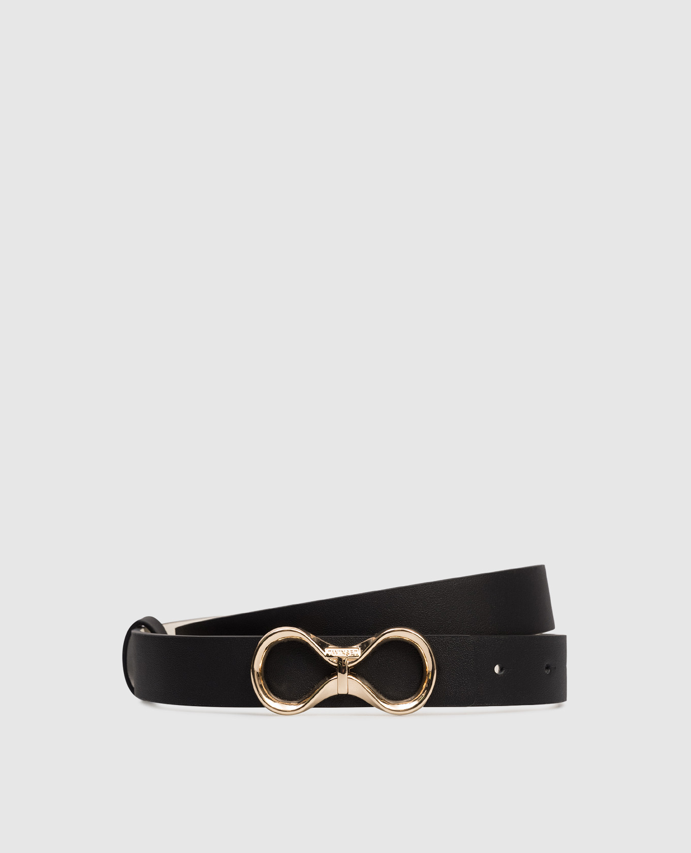 

Black leather belt Twinset
