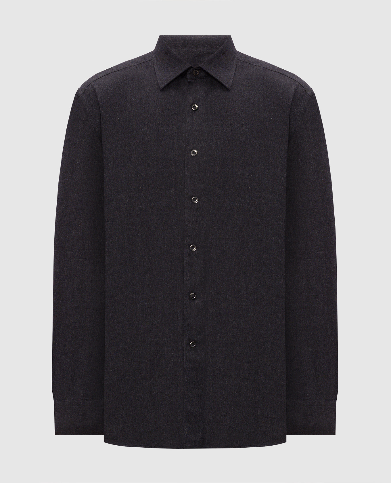 Navy blue cotton shirt