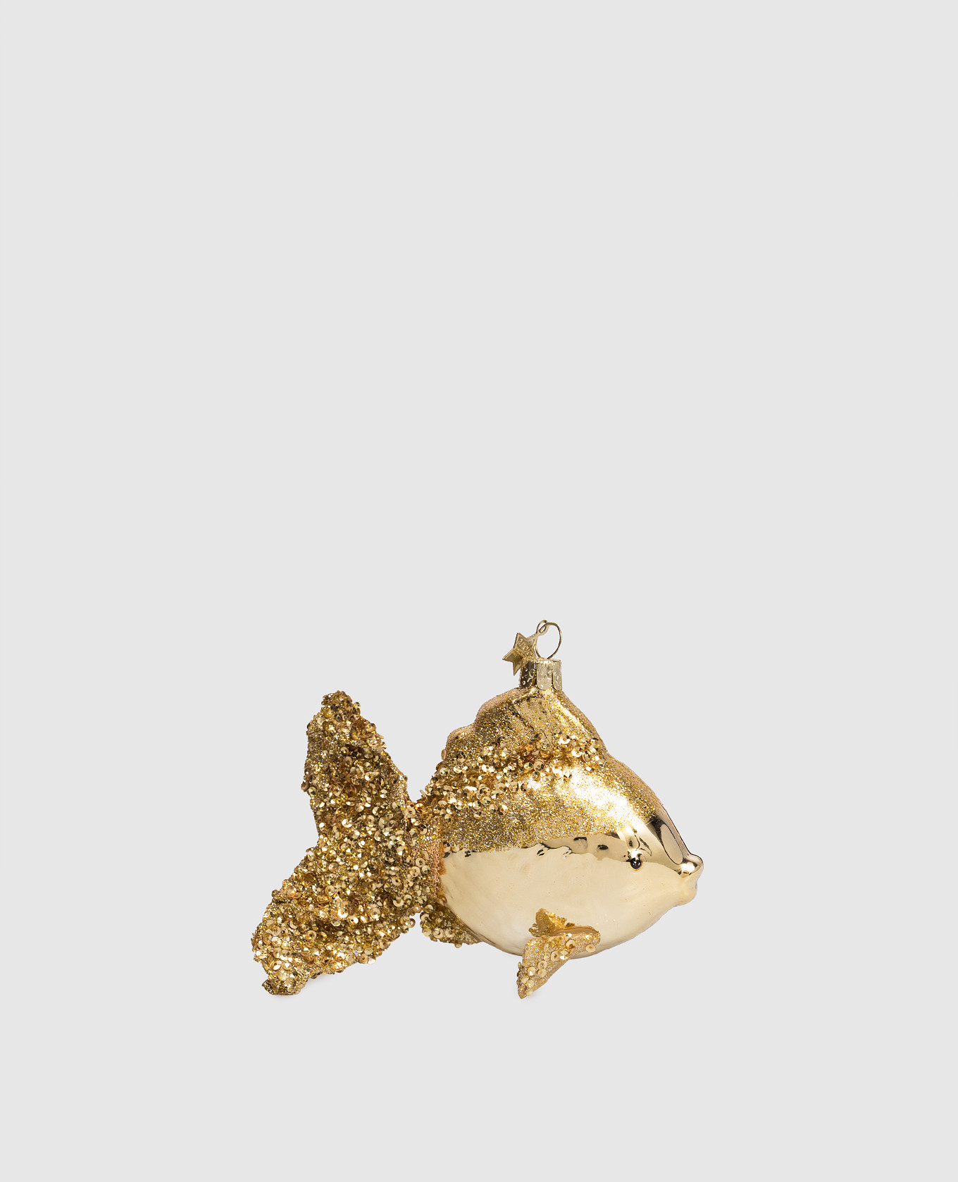

Gold Fish Christmas tree toy Vondels, Golden