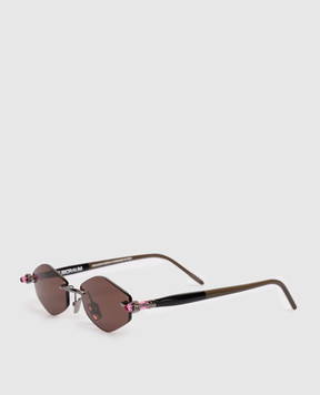 Kuboraum Brown sunglasses P60 KRSP60GMBT00004M