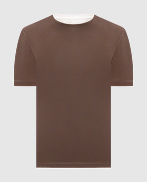 Brunello Cucinelli Brown T-shirt M0B137427