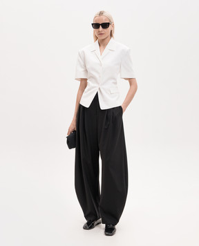 Juun.j White jacket with short sleeves JW6511W511