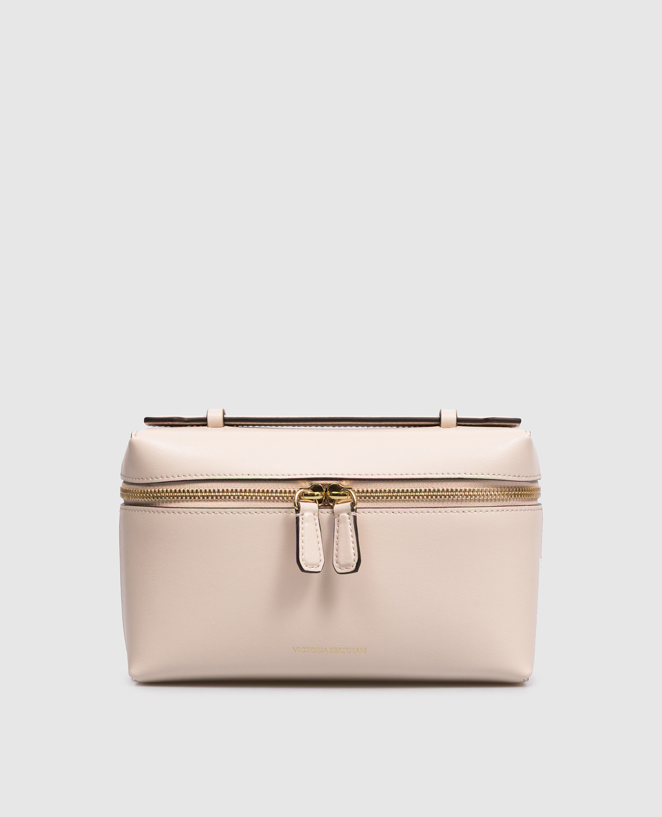 

Beige leather cross-body bag Vanity Victoria Beckham