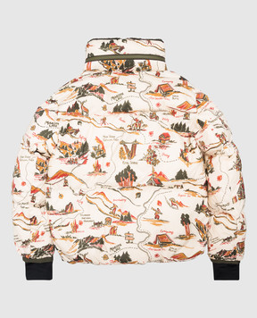 Moncler Grenoble ENFANT Children's beige down jacket Verdons L29571A0001159A1Q