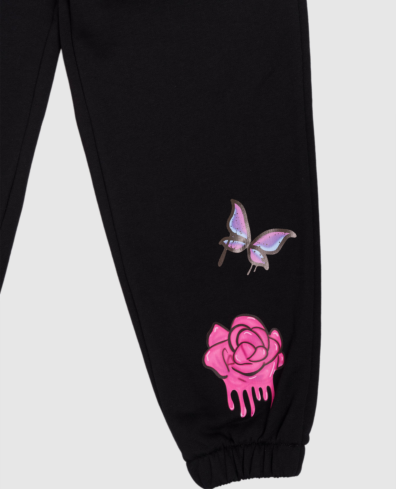 Children's black Graffiti joggers Sprayground 3