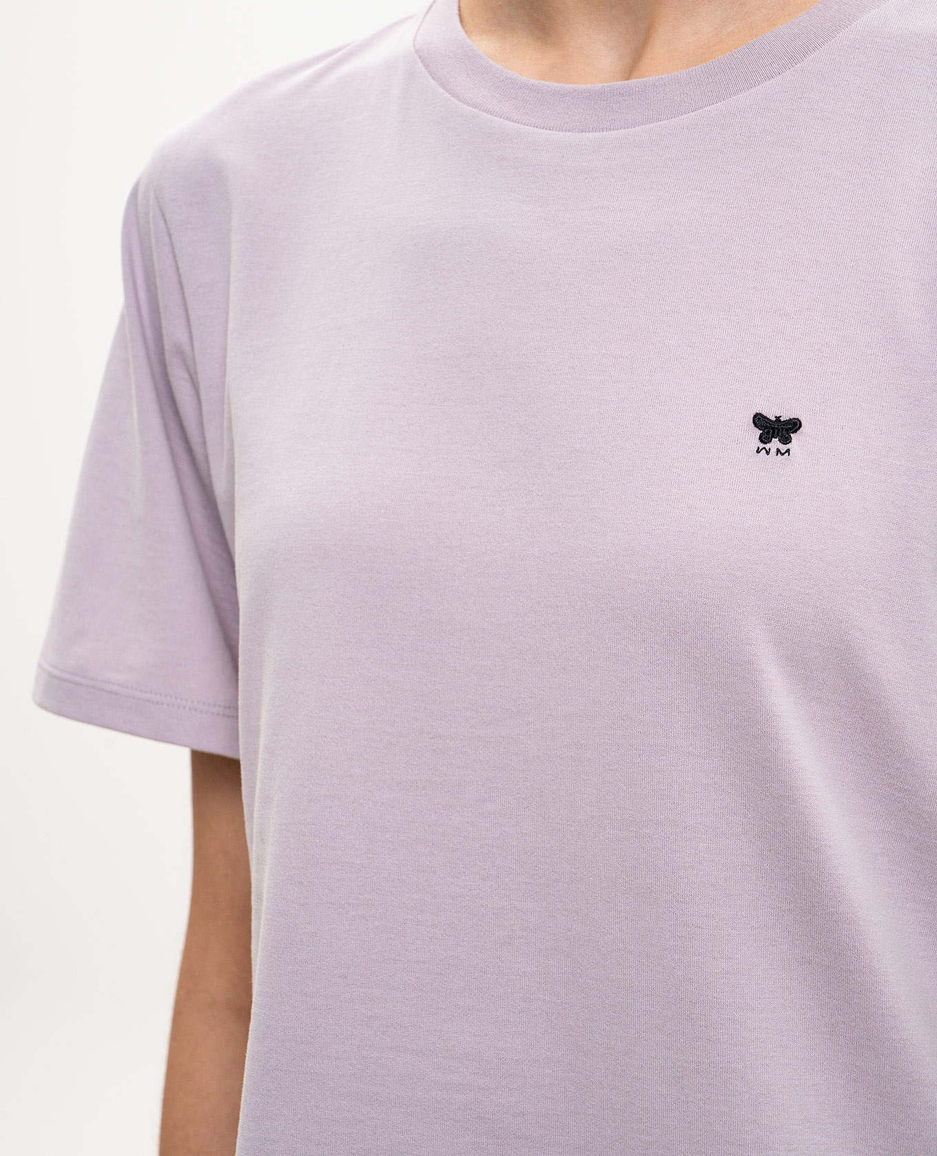 

Purple WKDVENACO T-shirt with embroidered emblem Max Mara Weekend, Violet