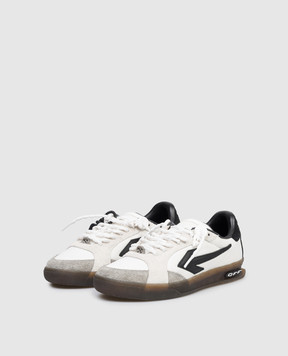 Off-White End Of Play white combination sneakers OMIA2ALS26FAB002