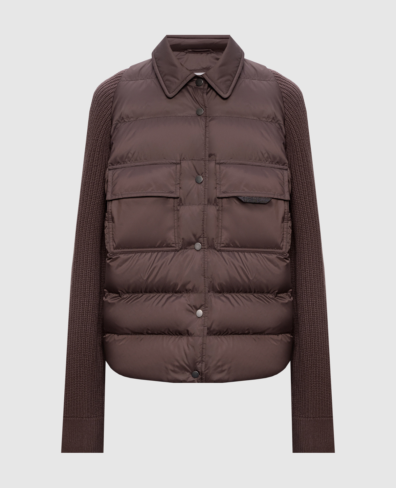 

Brown down jacket Brunello Cucinelli