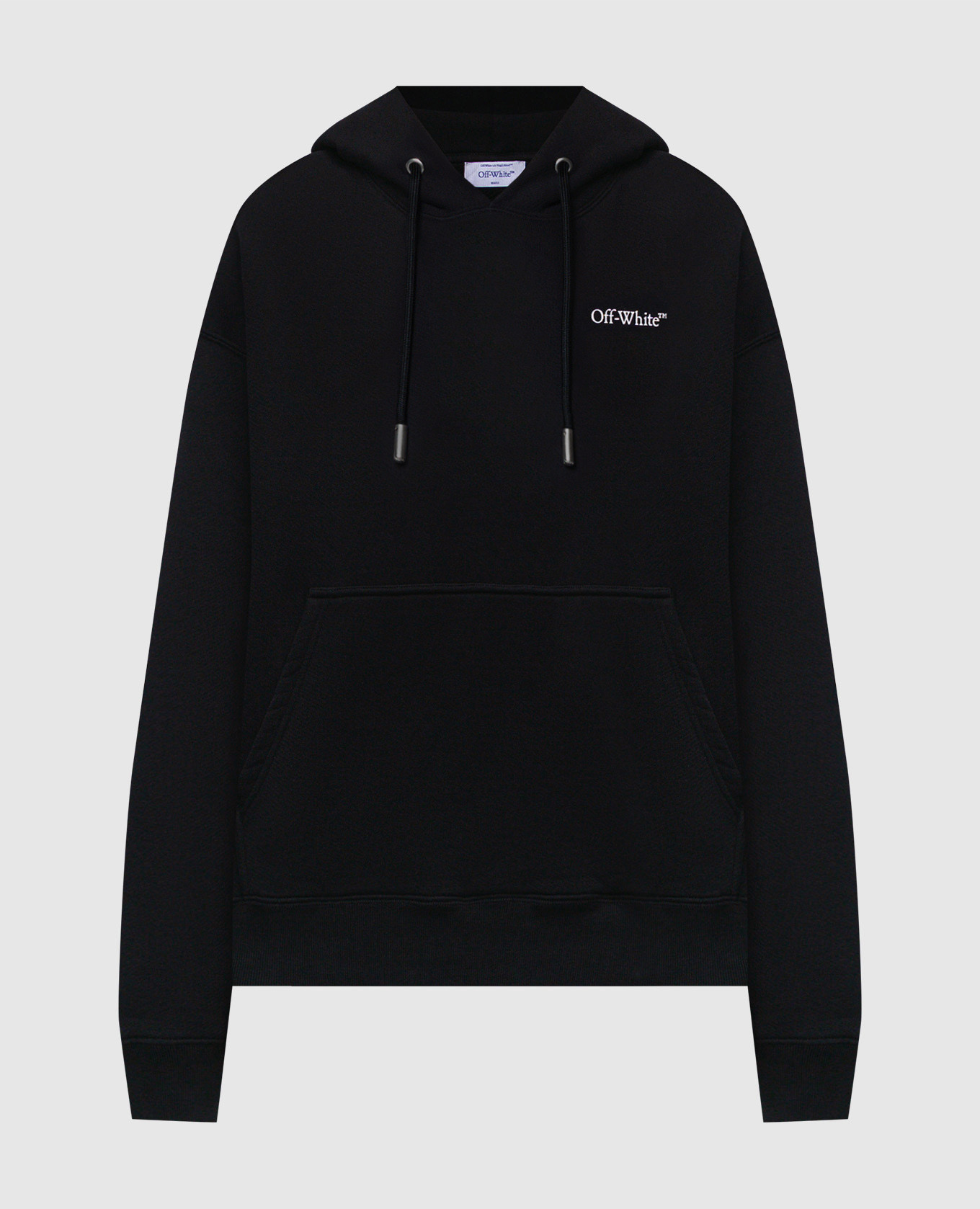 Black hoodie with Half Arrow emblem