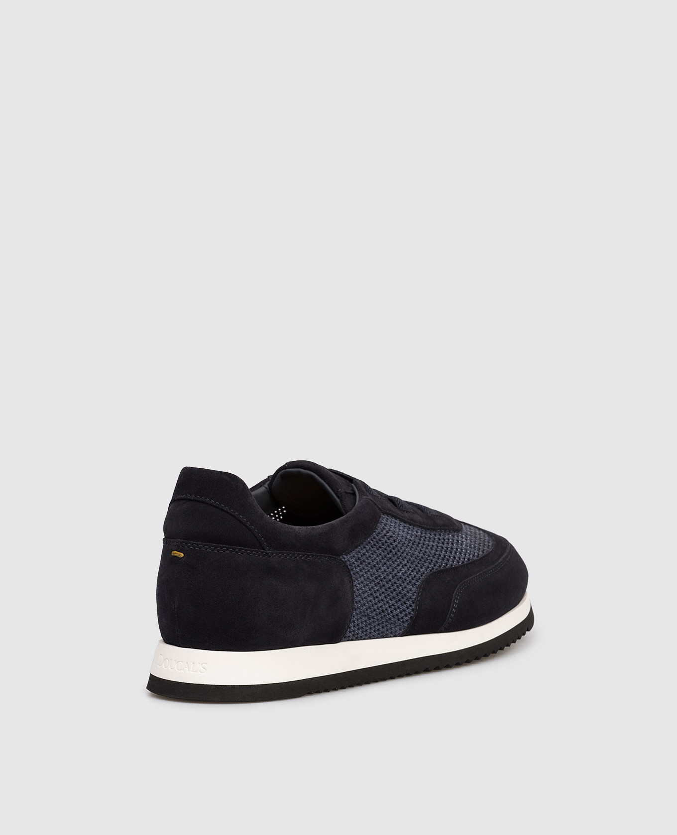 Blue combination sneakers with logo Doucal's 3