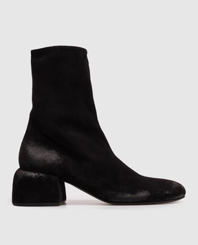 Marsell Basata black suede ankle boots MW8103P024