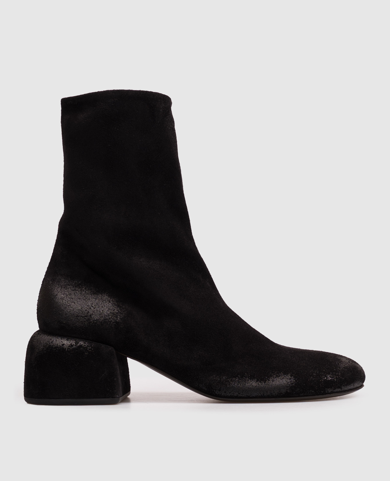 Basata black suede ankle boots Marsell