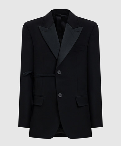 Black wool jacket