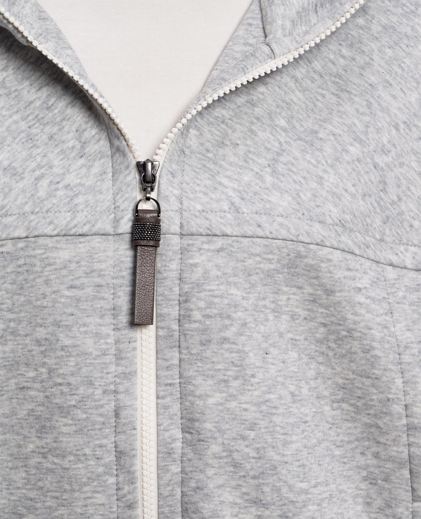

Grey melange sports jacket Brunello Cucinelli