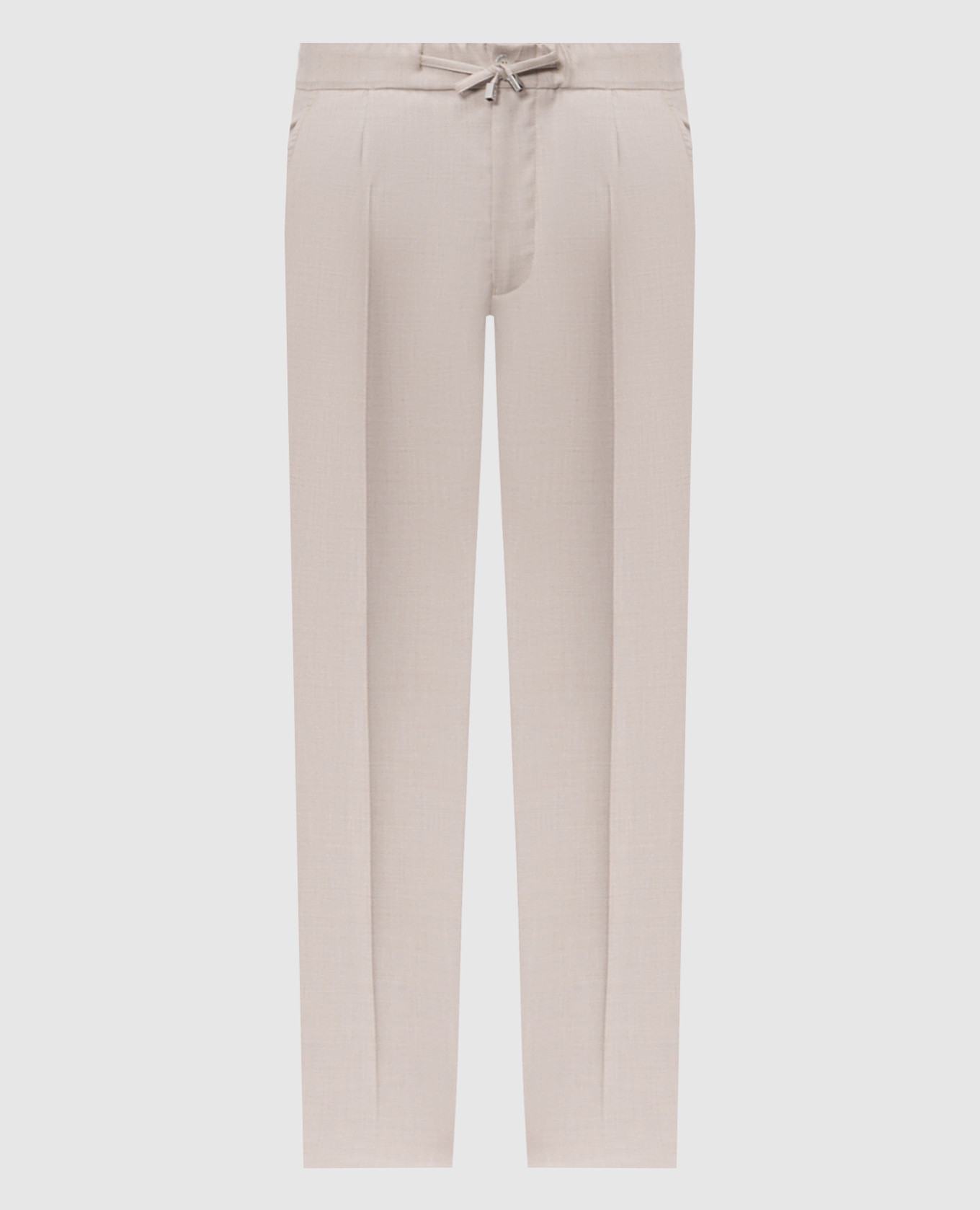 

Beige cashmere pants Enrico Mandelli