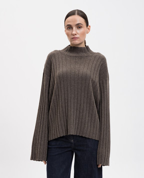 Agnona Brown cashmere sweater K2100381K120N
