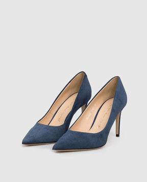 Babe Pay Pls Blue suede shoes 201801ZA