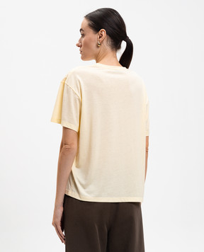 Toteme Yellow T-shirt 252WRT0529FB0419