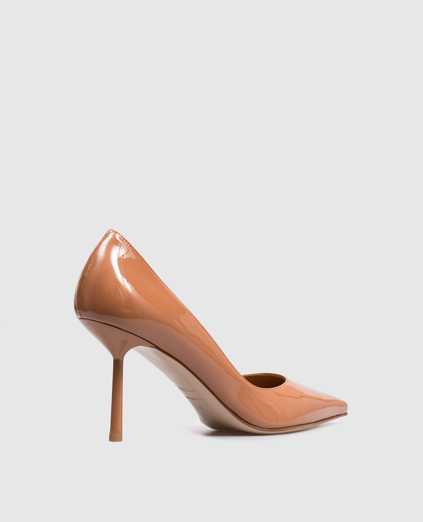 

Bella brown patent leather shoes Le Silla