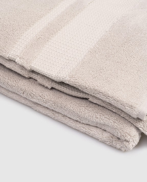 Hamam PERA grey terry body towel PERABODYTOWEL