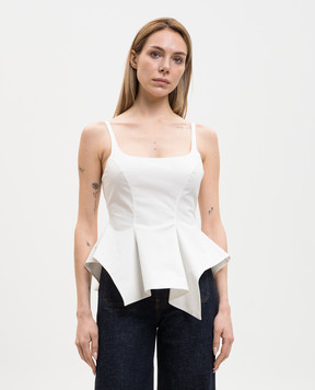 Khaite White Loa top 2469195