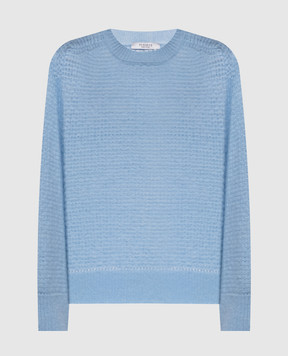 Peserico Blue alpaca wool sweater S99046F0709192