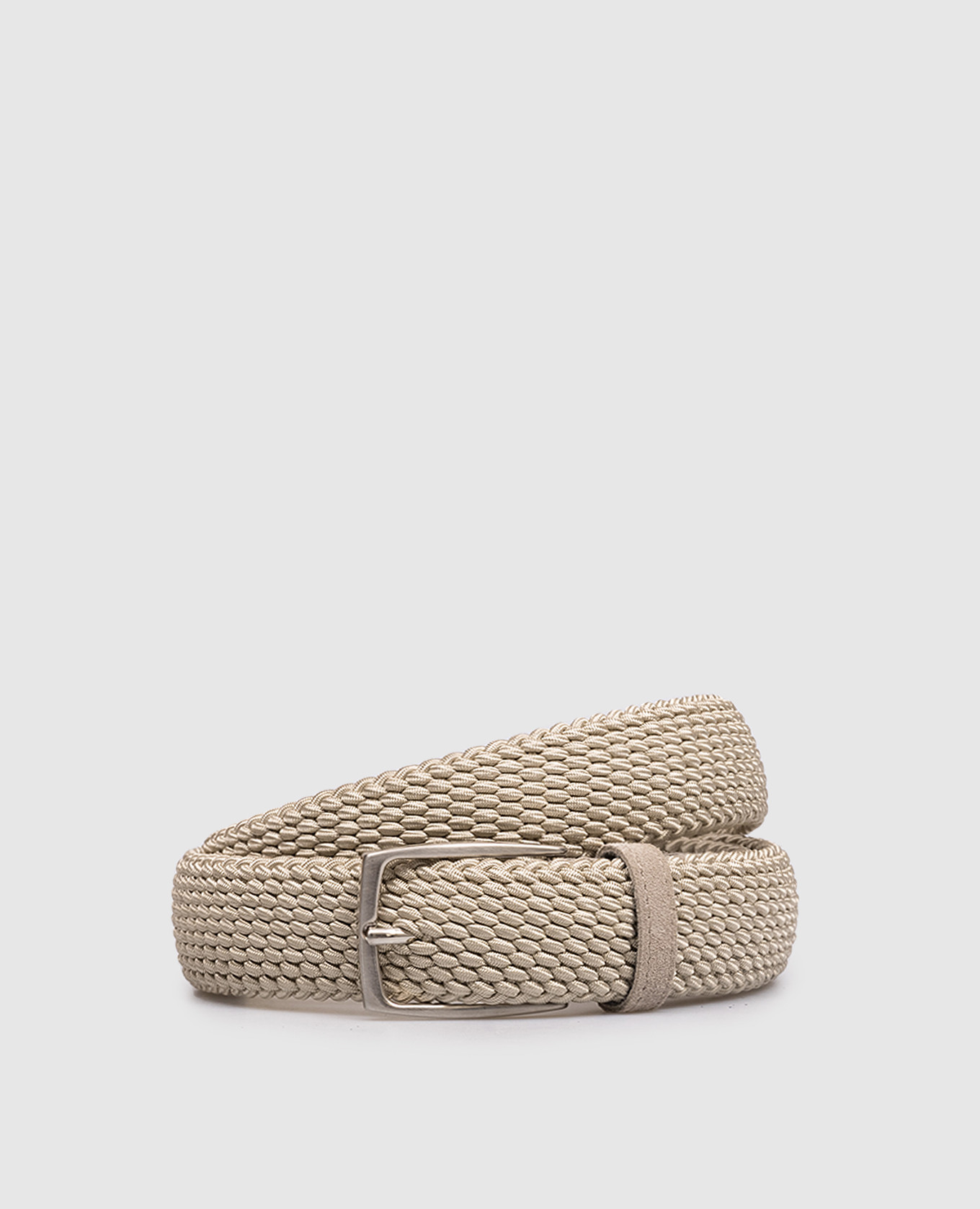 

Beige braided belt ISAIA