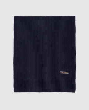 Stefano Ricci Blue cashmere scarf K202022SCIF26391