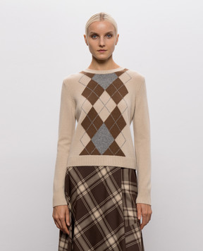 Max Mara Beige wool and cashmere jumper MSTFARAONE
