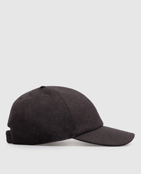 Agnona Brown wool cap AK12U1XU1142