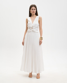 Simkhai White dress with pleating 2261040T