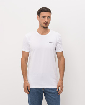 Palm Angels Set of white T-shirts with contrasting logo PLA1UMBTS01BI