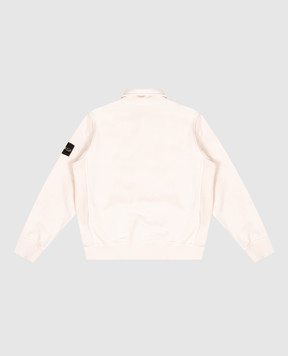 Stone Island Children's beige sweatshirt with polo collar L2S166100012S0A201012