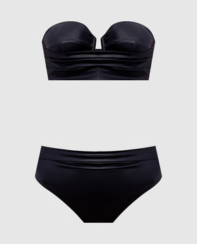 Balmain Black swimsuit with logo BKBB92500