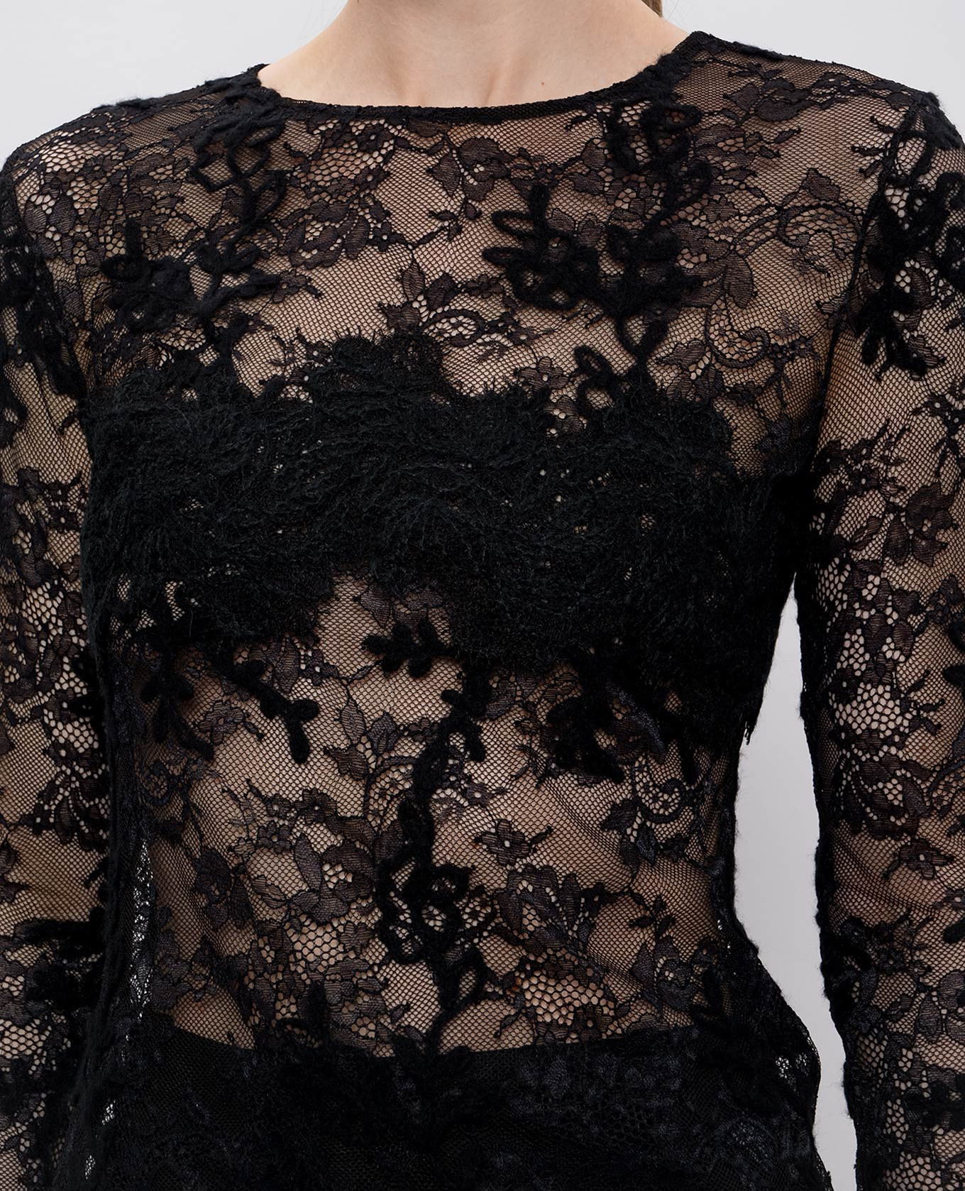 

Black lace tops Ermanno Scervino Life
