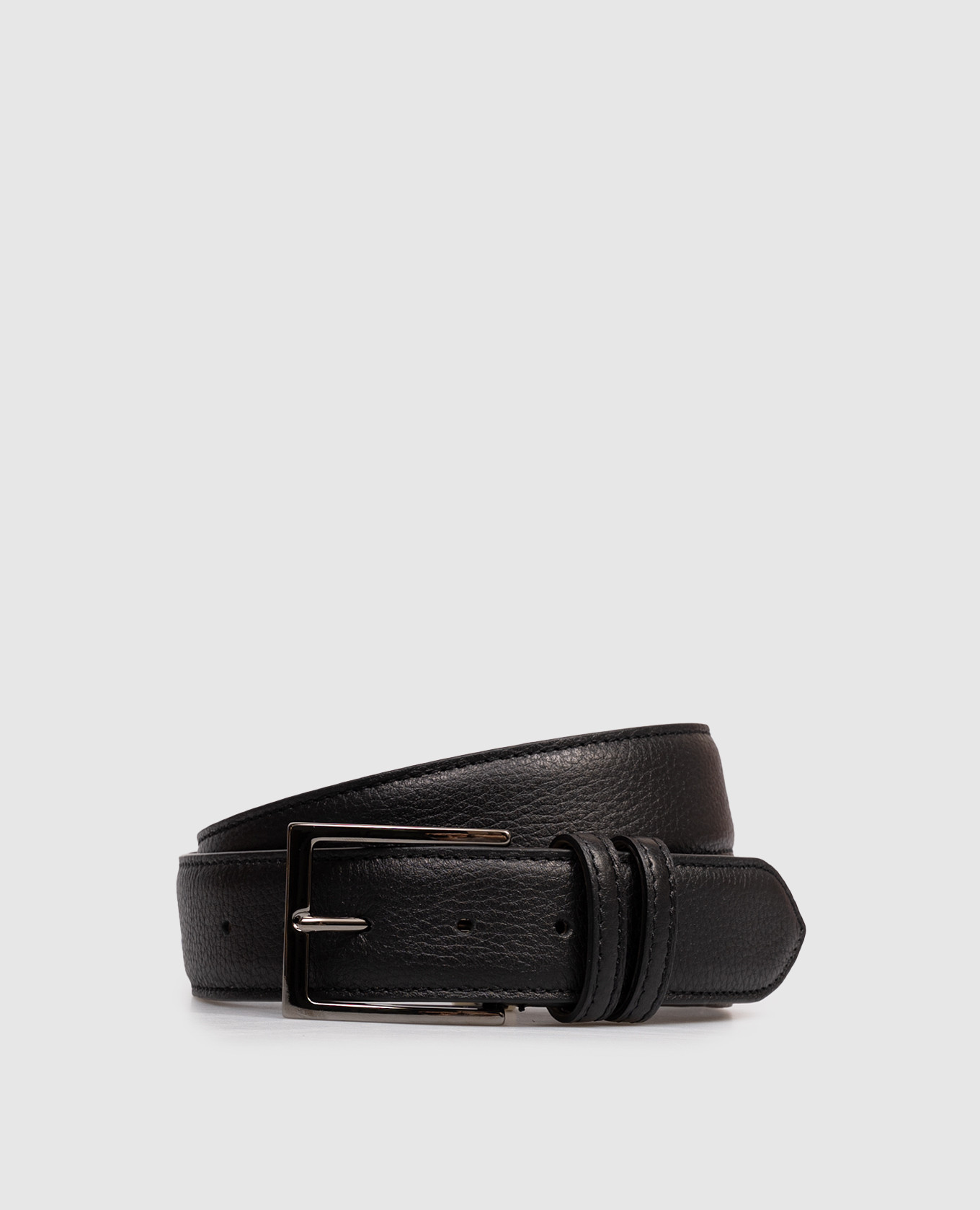 

Black leather belt Cashmere&Whiskey