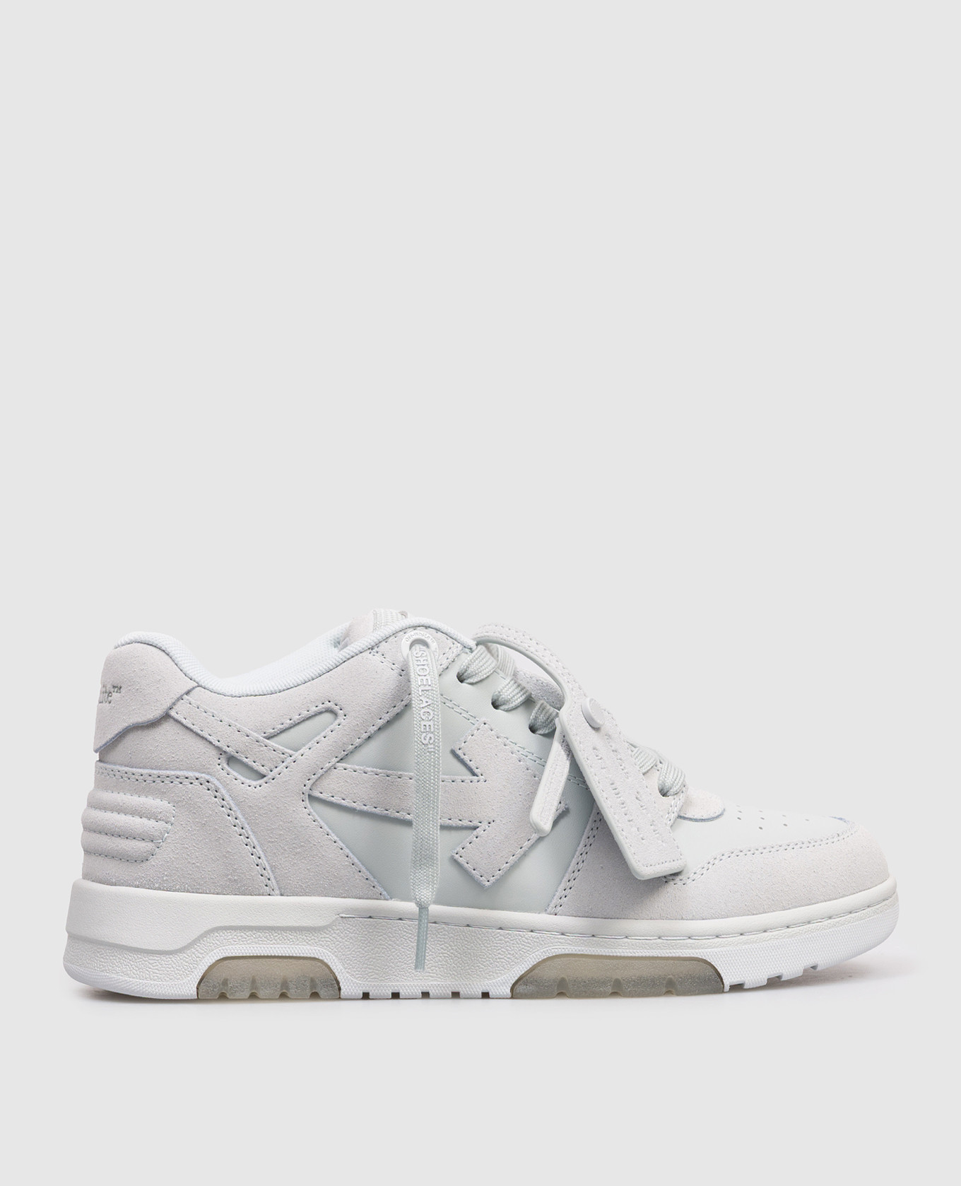 

Out Of Office blue suede sneakers Off-White, Light blue