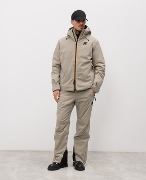 K-Way LESARCS khaki ski jacket K5123YW