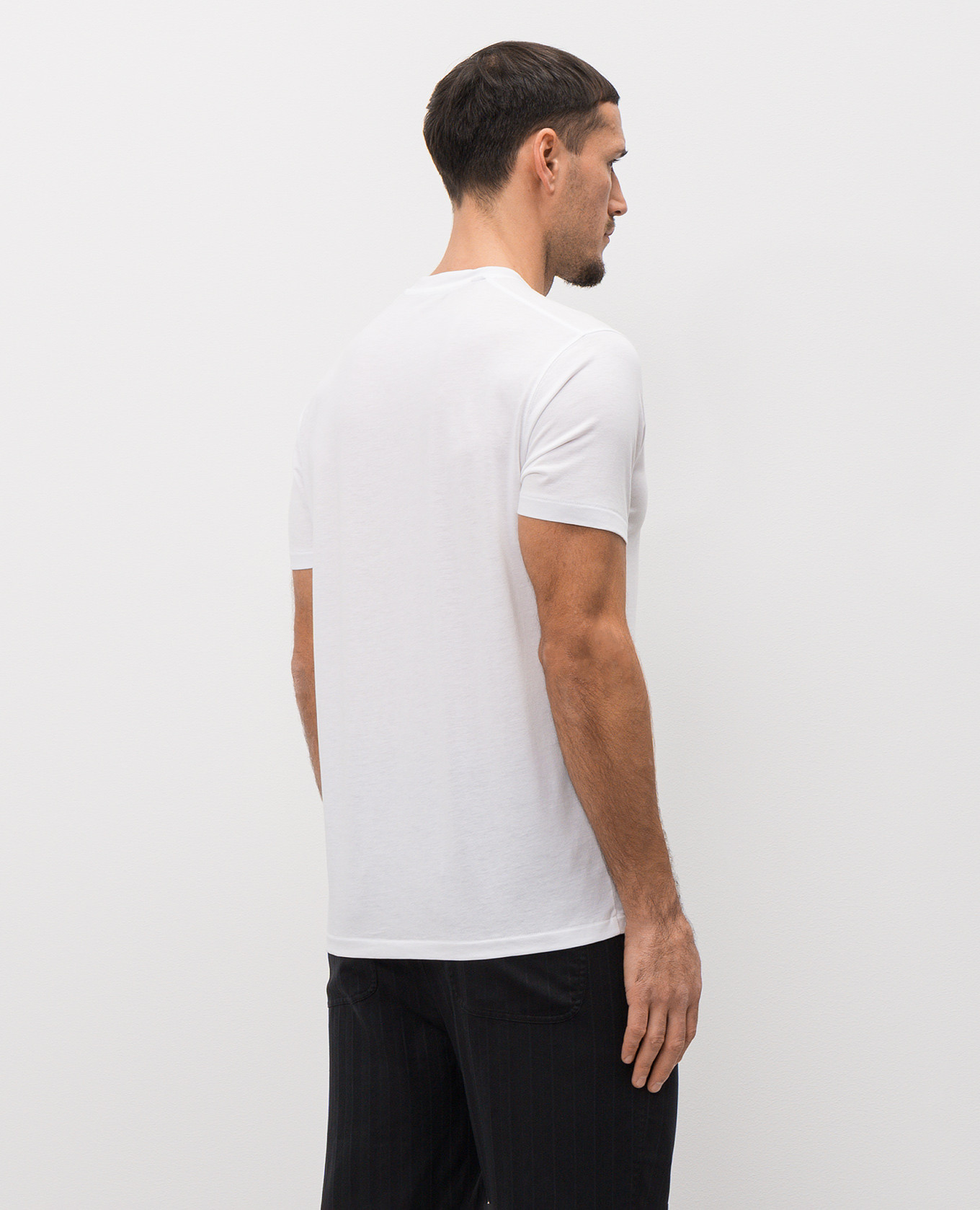 

White T-shirt with monogram Tom Ford