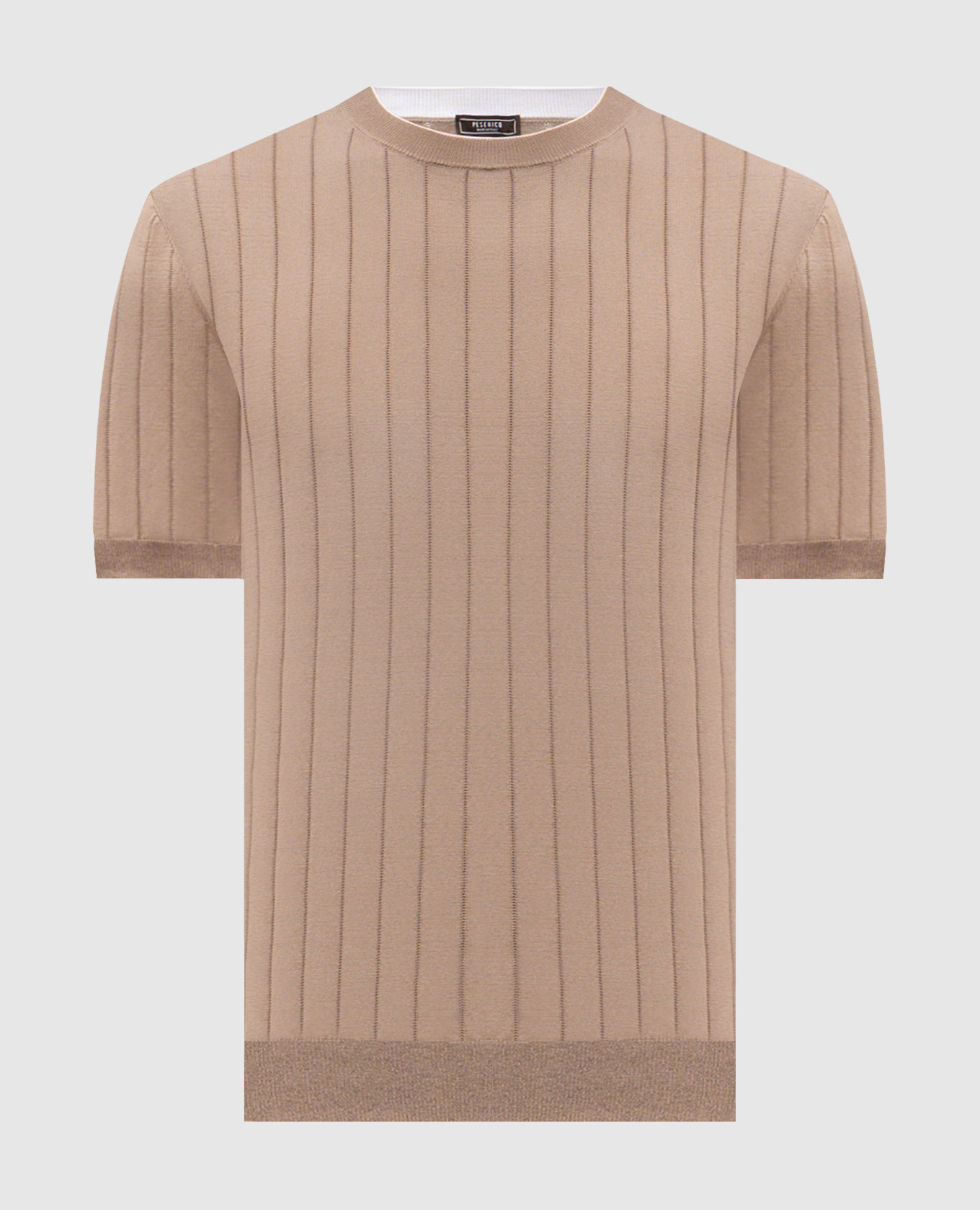 

Brown T-shirt Peserico