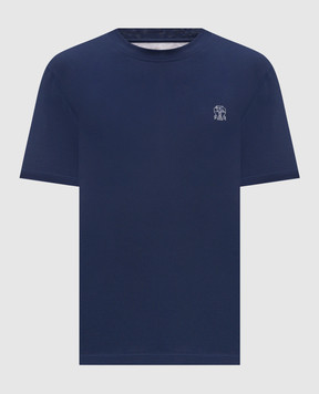 Brunello Cucinelli Blue T-shirt M0B138440