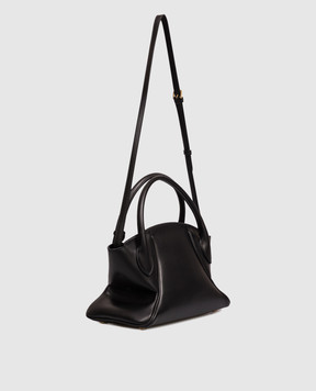 Balmain Black leather Pulse Day bag HN1DA067LTEX