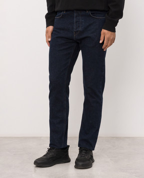 Stone Island Blue jeans with a patch L2S14J100007S0J12