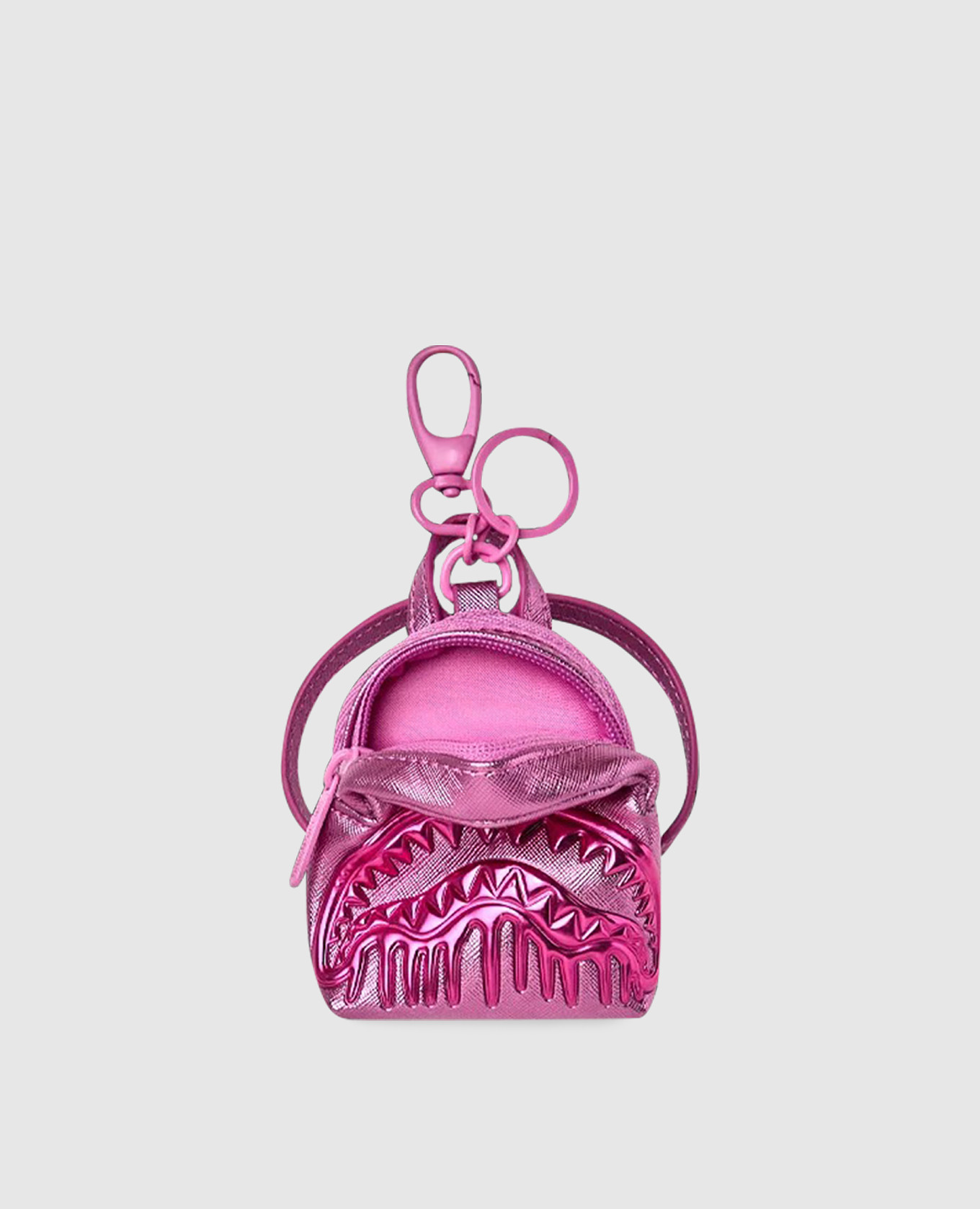Children's pink SUGAR VENOM BACKPACK keychain Sprayground 4