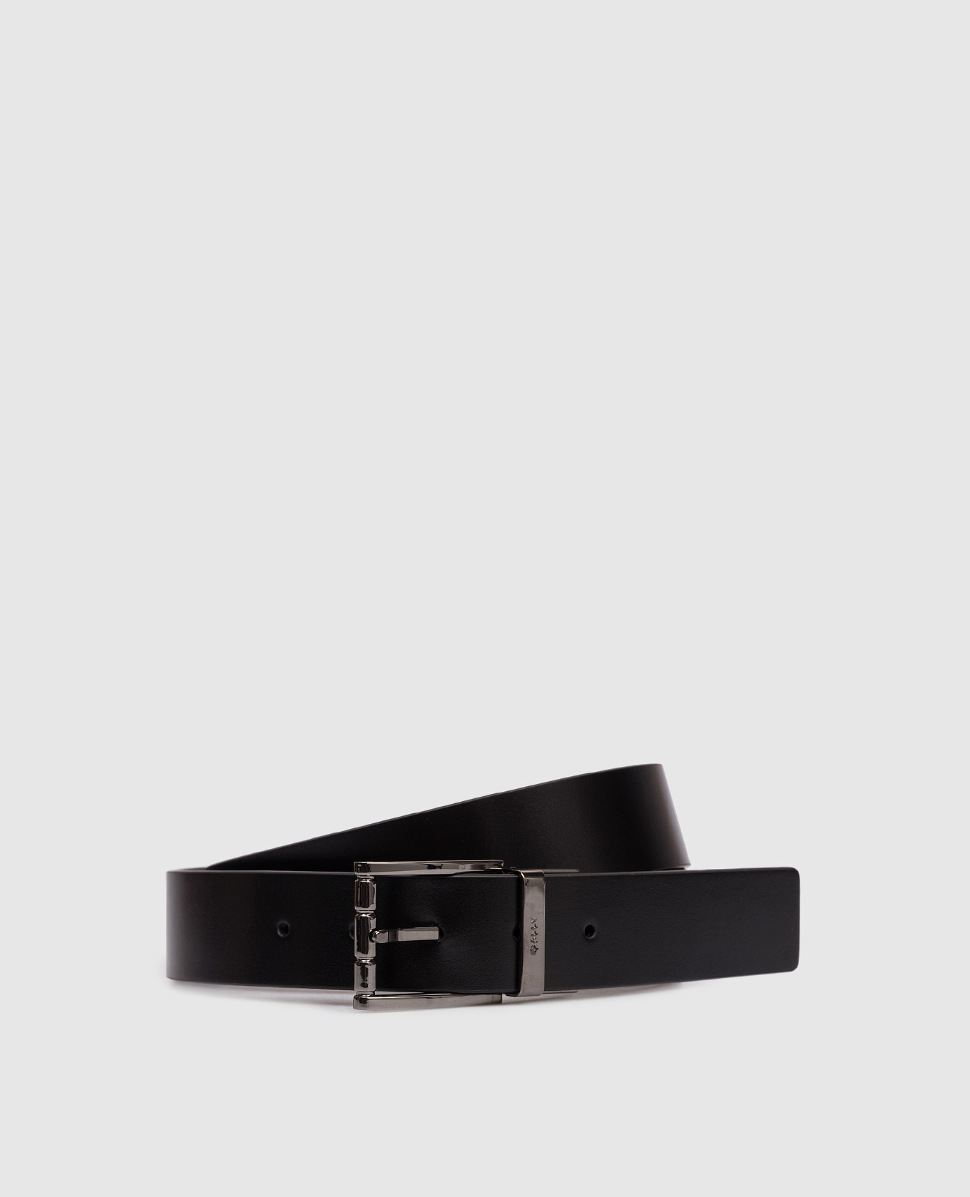 

Reversible leather belt Bally, Black
