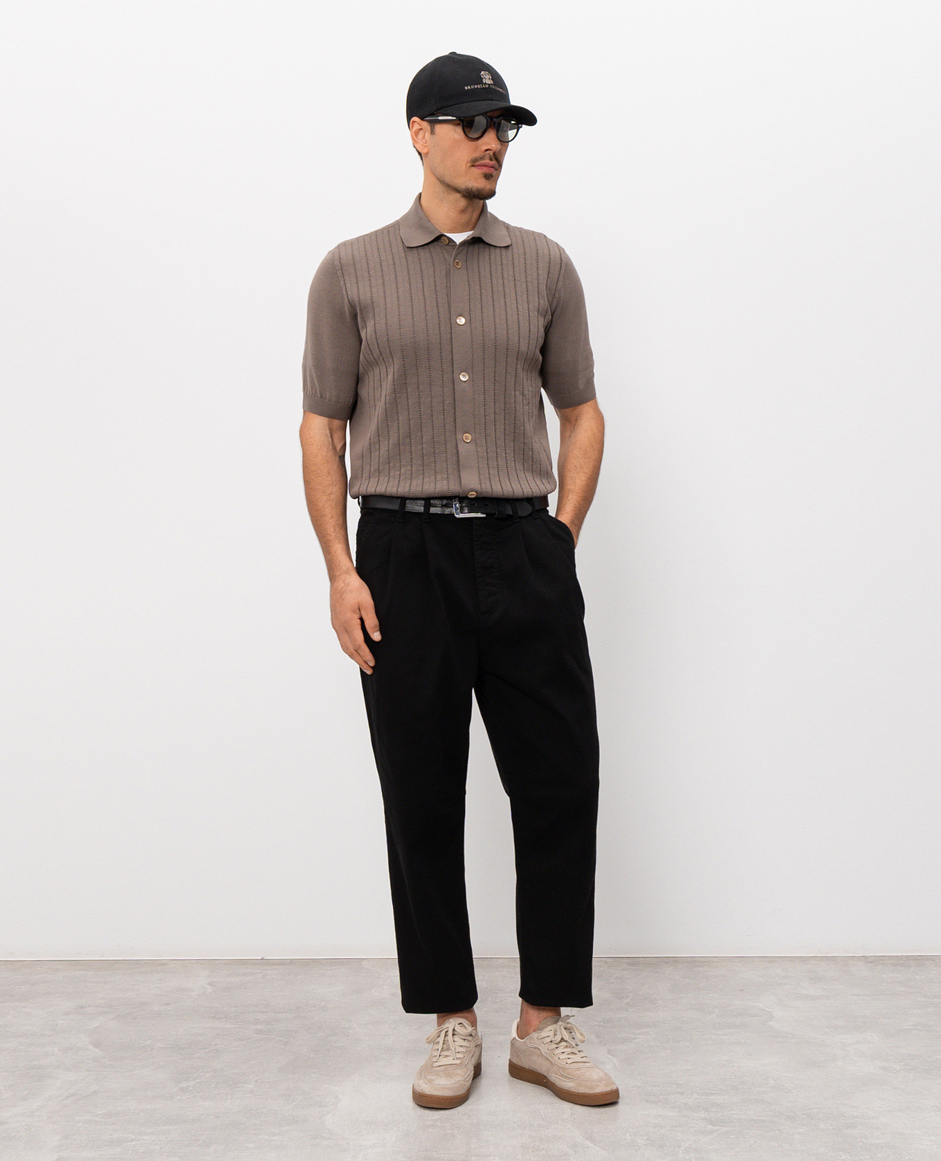 

Brown shirt Brunello Cucinelli