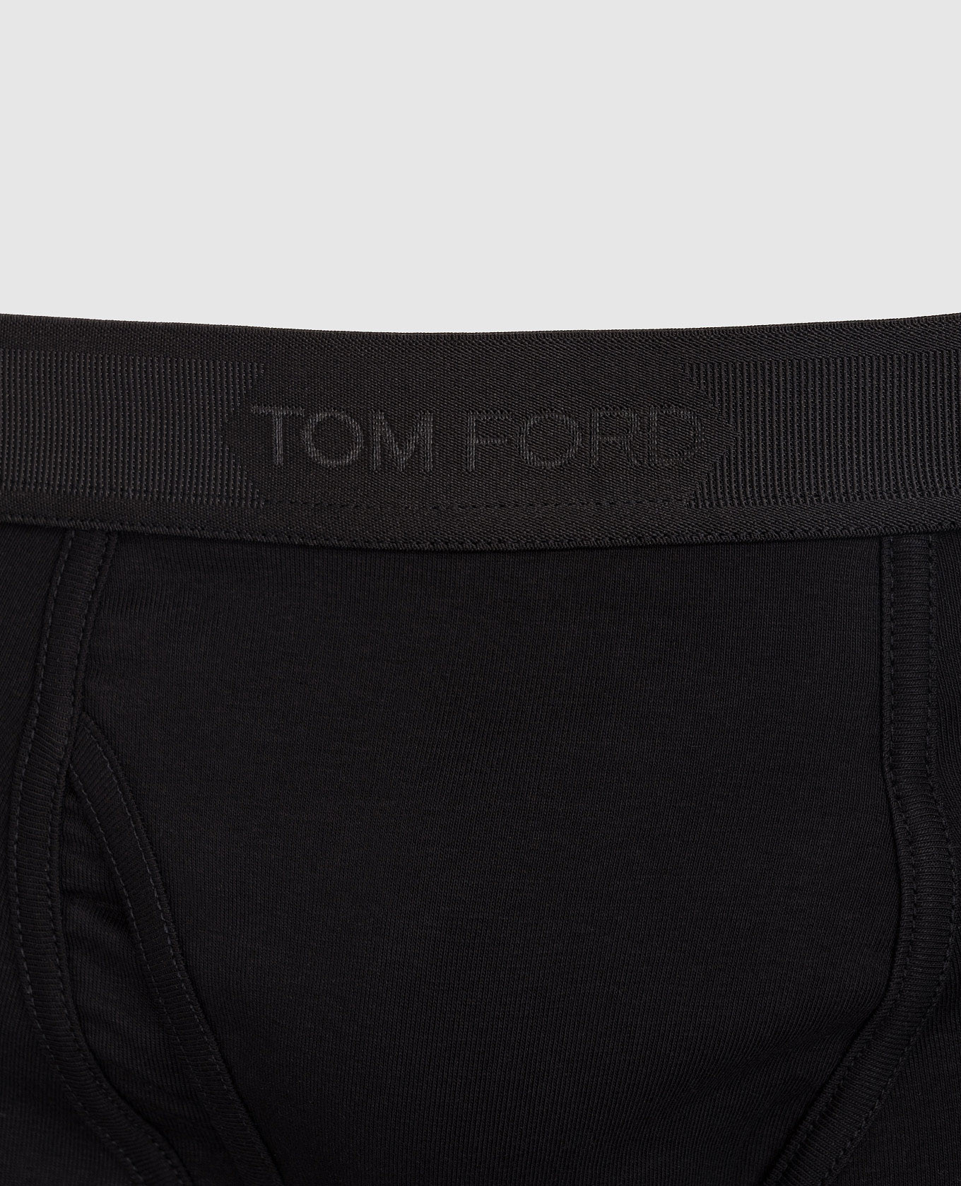 

Black boxer briefs with logo pattern Tom Ford